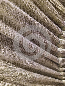 Folded Fabric, Radial Effect - Earthy Colors, Delicate Nuance