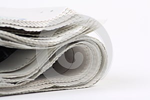 Folded Newspaper