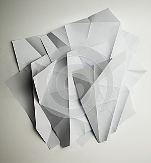 Folded paper