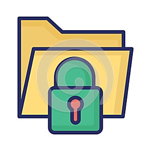 Folder access  icon icon which can easily modify or edit