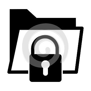 Folder access icon which can easily modify or edit