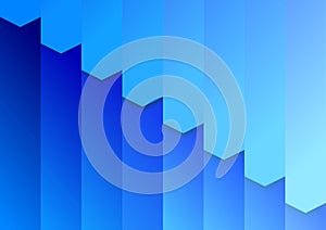 Folder background template in blue