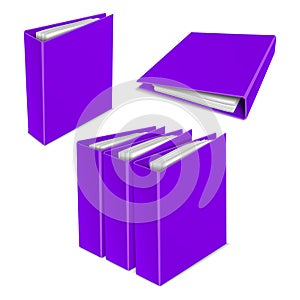 Folder color vector icon