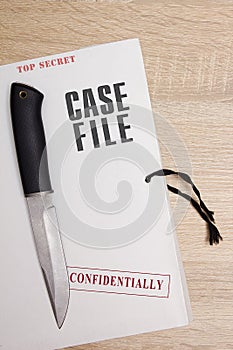 Folder with confidential files