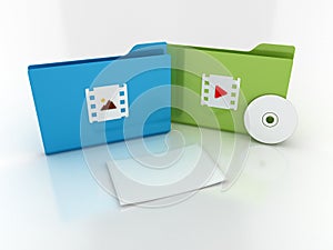 Folder 3D | Picture and Video Libraries