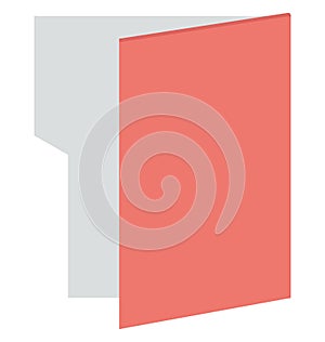 folder, data folder Isolated Vector icon that can be easily edit or modified