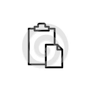 Folder, document icon. Can be used for web, logo, mobile app, UI, UX