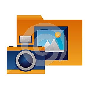 folder file photo camera