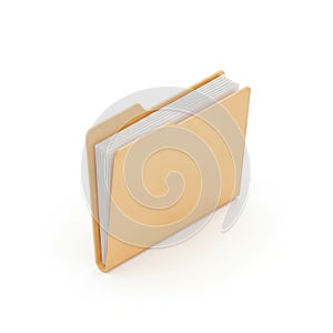 folder paper document file tab