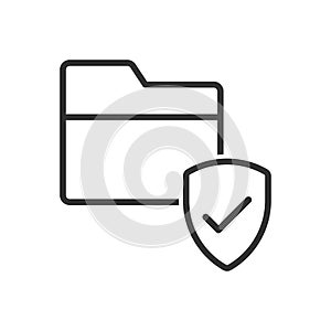 Folder Protection Security Icon