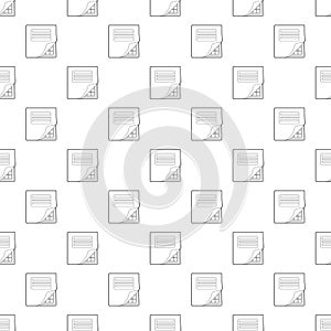 Folder with table excel icon, outline style