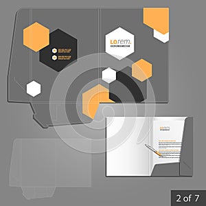 Folder template design