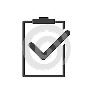 folder text icon on tablet on white background