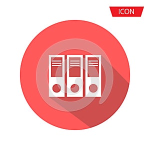 Folder vector icon, folder symbols, file document vector icon is
