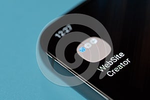 Folder of website builder apps