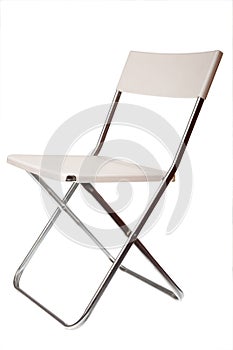 Folding chair isolated