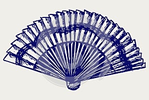 Folding fan