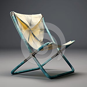 Folding Hammock Chair 3d Model In Krenz Cushart Style