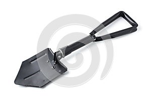 Folding sapper shovel