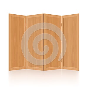 Folding Screen Wooden Room Divider Furniture