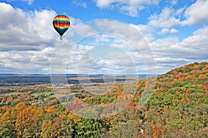 The foliage scenery in New Jersey