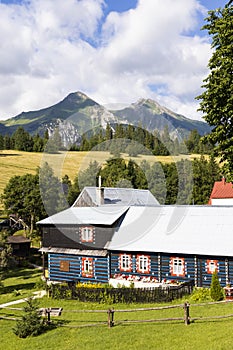 Lidová architektura ve Žďáru pod Belianskými Tatrami, Slovensko