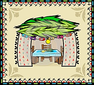 Folk Art Sukkah