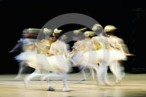 Folk dance performance