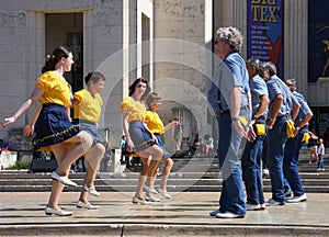 Folk dance show