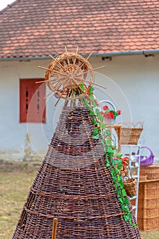 Folk decorative objects from Banat, Romania