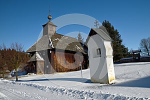 Lidový historický kostel, Muzeum slovenské vesnice, Martin, Slovensko