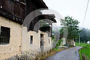 Folk house in Chinese countryside