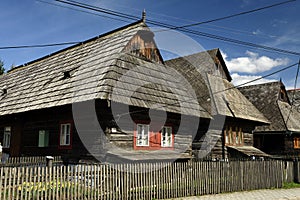 Folk Houses, Dolna Lehota, Orava. Slovakia