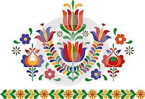 Folk ornament from Eastern Slovakia