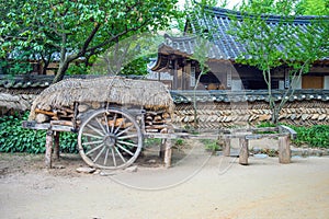 Folk Village,Traditional Korean style architecture in Suwon. photo