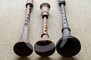 Folk woodwind musical instruments