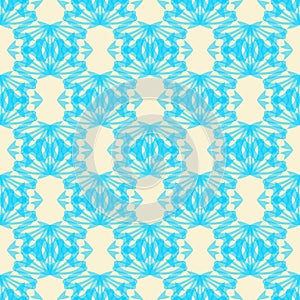 Folklor seamless patterns. Seamless blue patterns.