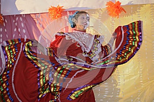 Folkloric dancer