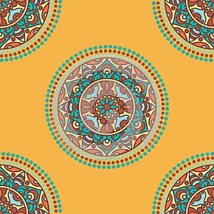 folkloric textile design