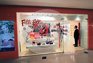 Follie Follie shop in Hong Kong