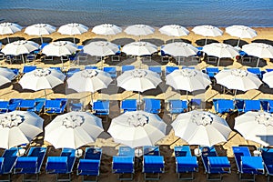 Follonica bathhouse seen from above