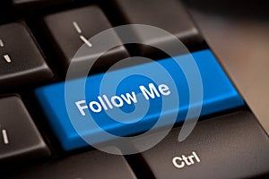 Follow Me button key