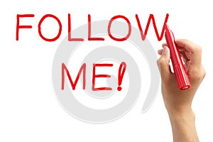 Follow me!