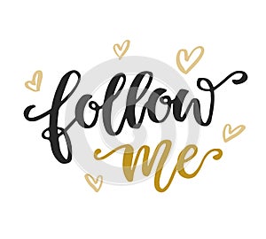 Follow me Social Media Quote