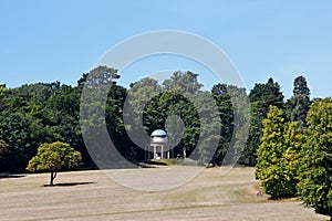 Folly, Audley End House, Garden and Lake, Saffron Walden, Essex, England.