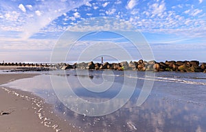 Folly Beach Coastal Landscape South Carolina SC photo