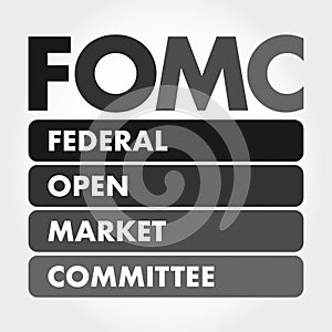 FOMC - Federal Open Market Committee acronym