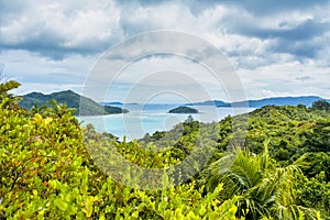 Fond Ferdinand Nature Reserve on Praslin, Seychelles