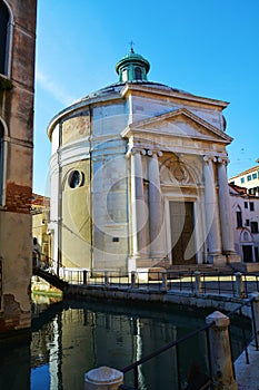 Fondamenta de la Maddalena in Venice, Italy, Europe photo