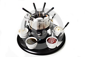 Fondue or bourguignonne